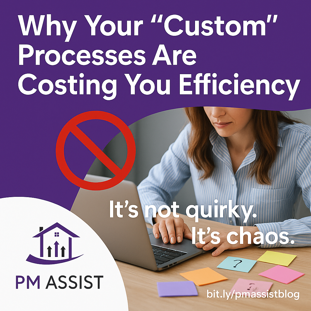 Why Your “Custom” Processes Are Costing You Efficiency